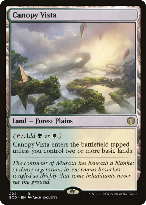 Canopy Vista [Starter Commander Decks] - MTG Single