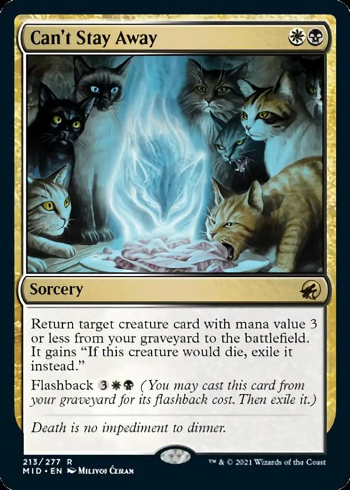 Can’t Stay Away [Innistrad: Midnight Hunt] - MTG Single