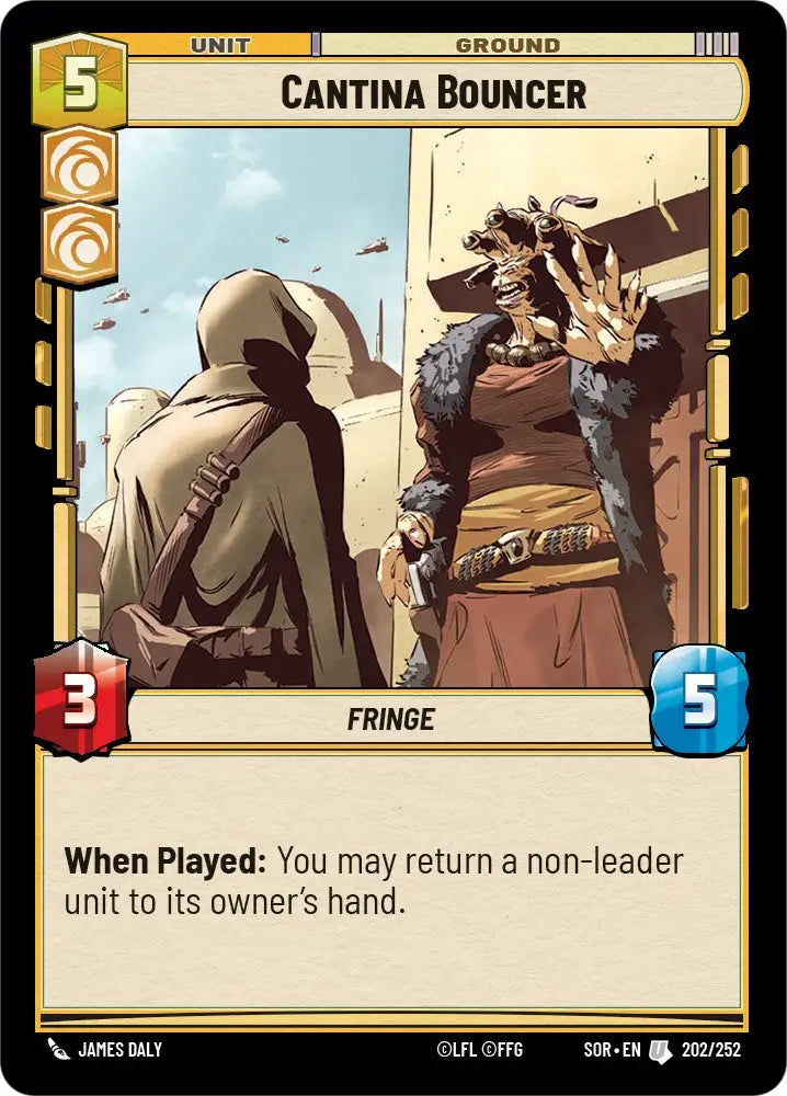 Cantina Bouncer (202/252) [Spark of Rebellion] - Star Wars: Unlimited Single