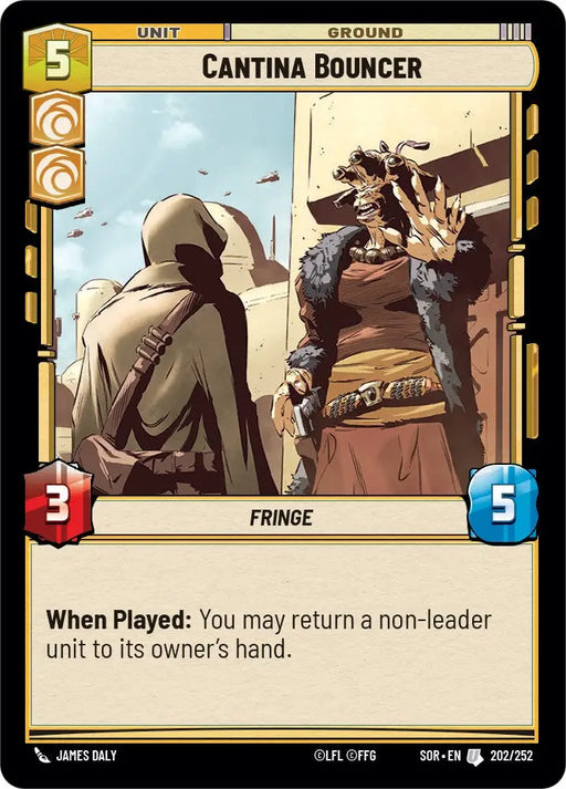 Cantina Bouncer (202/252) [Spark of Rebellion] - Star Wars: Unlimited Single