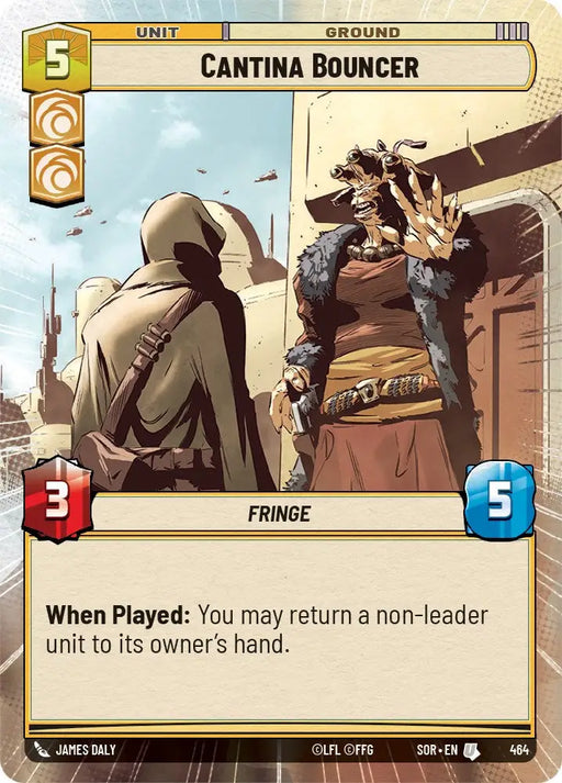 Cantina Bouncer (Hyperspace) (464) [Spark of Rebellion] - Star Wars: Unlimited Single