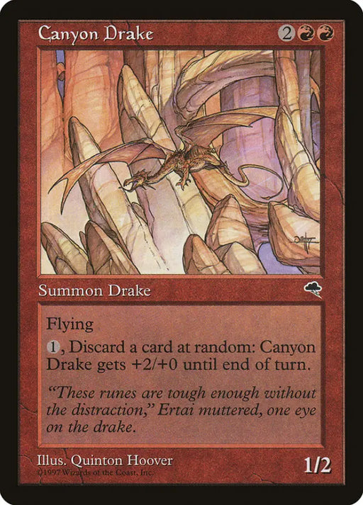 Canyon Drake [Tempest] - MTG Single