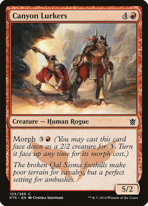 Canyon Lurkers [Khans of Tarkir] - MTG Single