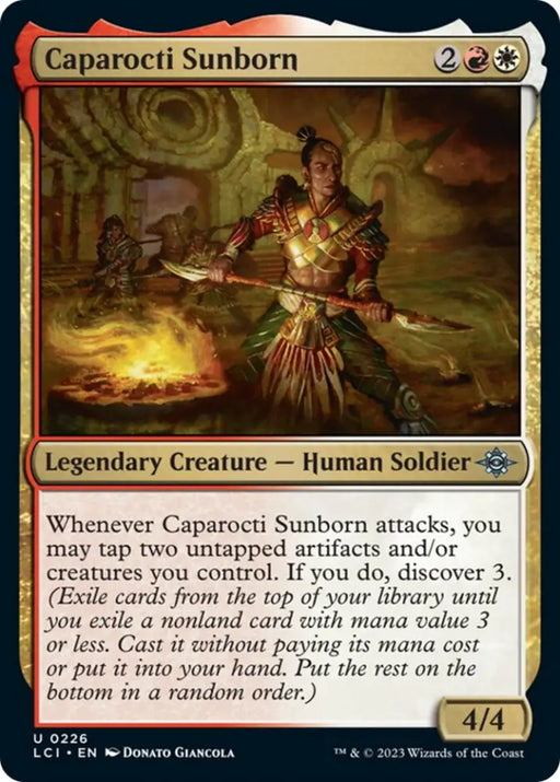 Caparocti Sunborn [The Lost Caverns of Ixalan] - MTG Single