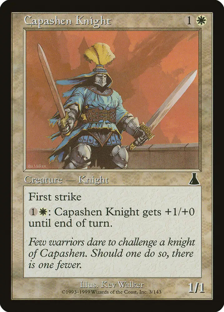 Capashen Knight [Urza’s Destiny] - MTG Single