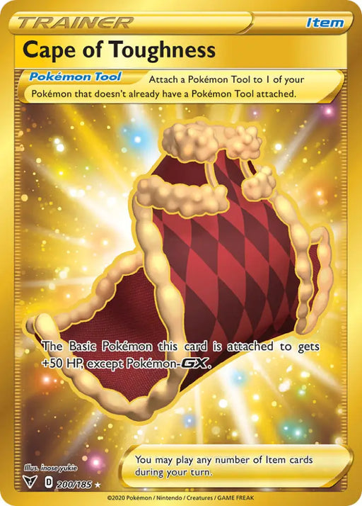 Cape of Toughness (200/185) [Sword & Shield: Vivid Voltage] - Pokemon Single