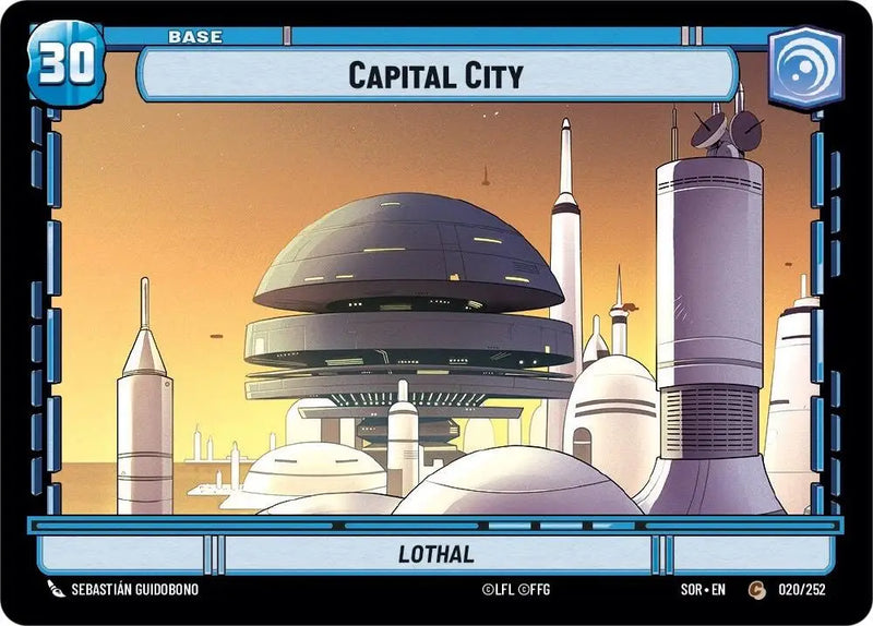 Capital City (020/252) [Spark of Rebellion] - Star Wars: Unlimited Single