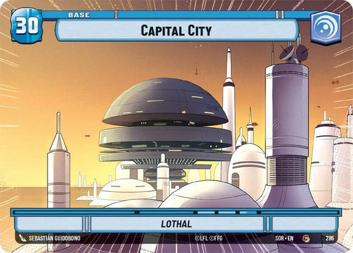 Capital City // Experience (Hyperspace) (286 // T03) [Spark of Rebellion] - Star Wars: Unlimited Single