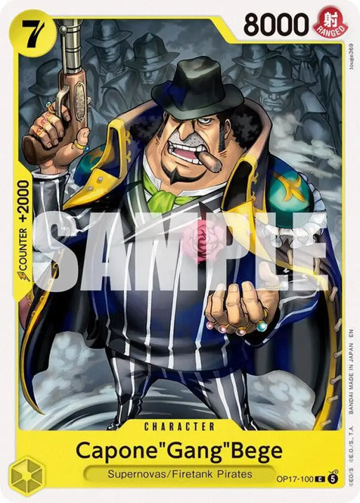 Capone"Gang"Bege (OP17-100) [The World's Strongest Warriors]