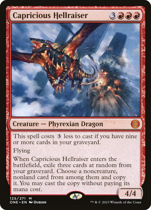 Capricious Hellraiser [Phyrexia: All Will Be One] - MTG Single