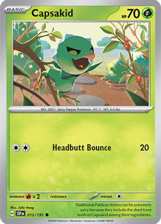 Capsakid (012/191) [Scarlet & Violet: Surging Sparks] - Pokemon Single
