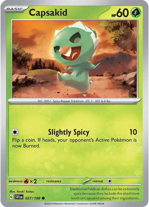 Capsakid (027/198) [Scarlet & Violet: Base Set] - Pokemon Single