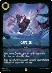 Capsize (17/31) [Illumineer’s Quest: Deep Trouble] - Lorcana Single