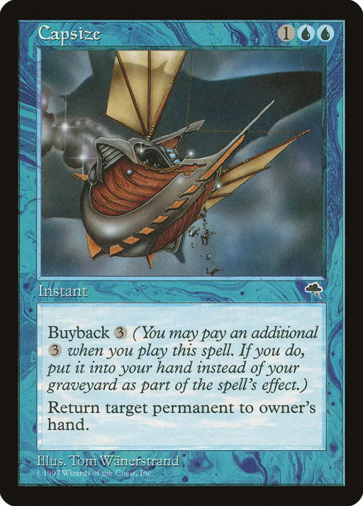 Capsize [Tempest] - MTG Single