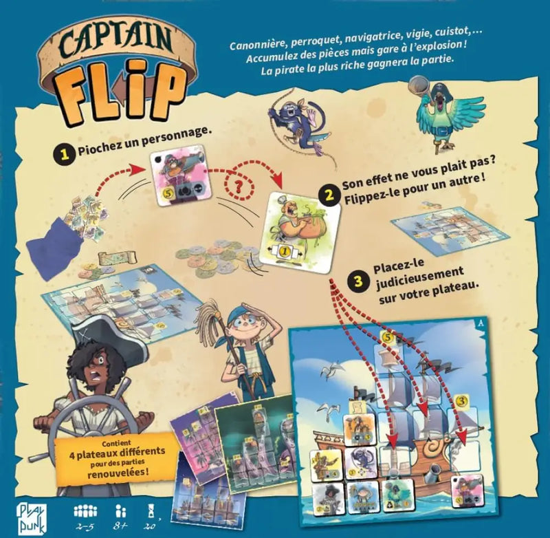 Captain Flip (FR) - Board Games