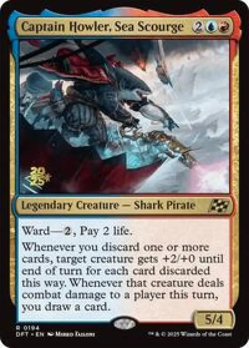 Captain Howler, Sea Scourge (194) [Prerelease Cards]