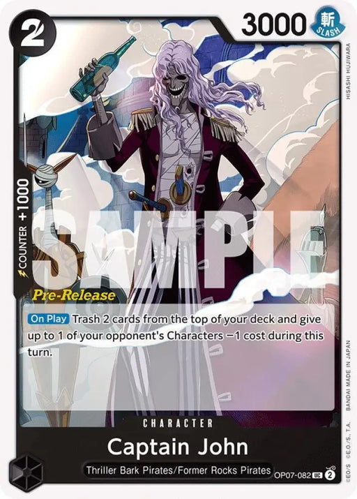 Captain John (OP07-082) [500 Years in the Future Pre-Release Cards]