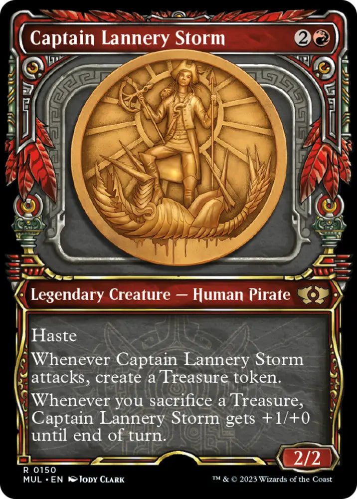 Captain Lannery Storm (Halo Foil) [Multiverse Legends] - MTG Single