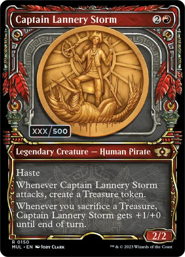 Captain Lannery Storm (Serialized) [Multiverse Legends] - MTG Single