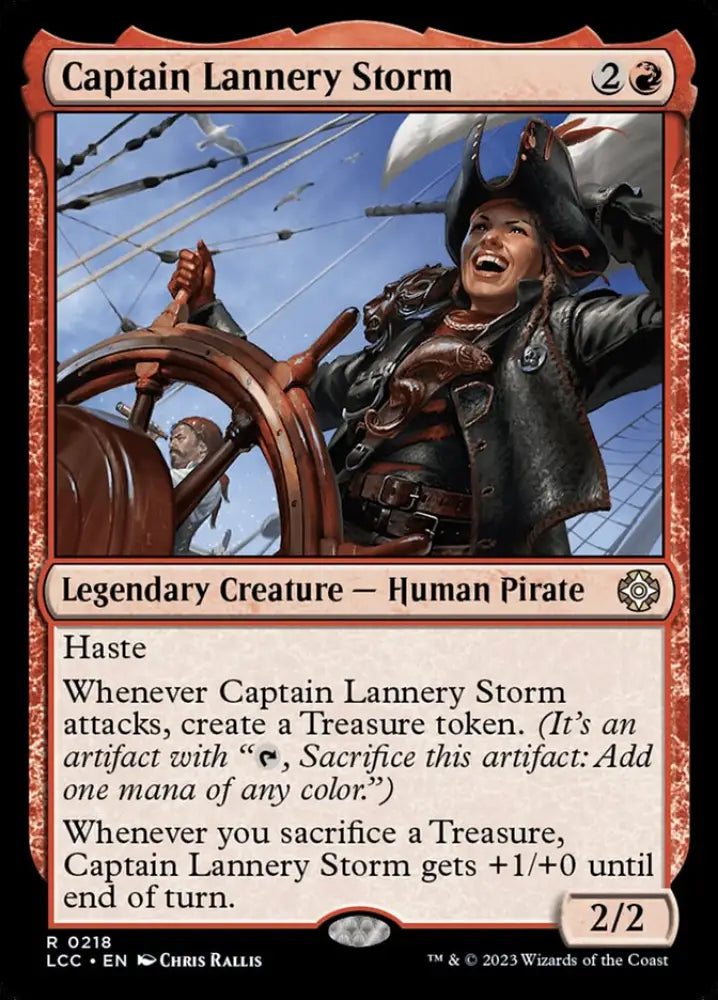 Captain Lannery Storm [The Lost Caverns of Ixalan Commander] - MTG Single