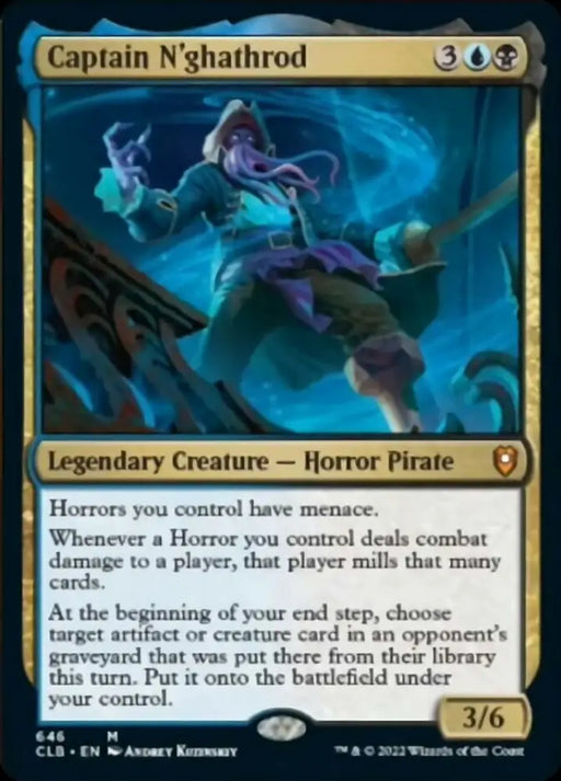 Captain N’ghathrod [Commander Legends: Battle for Baldur’s Gate] - MTG Single