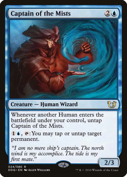 Captain of the Mists [Duel Decks: Blessed vs. Cursed] - MTG Single