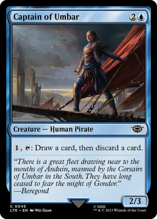 Captain of Umbar [The Lord of the Rings: Tales of Middle-Earth] - MTG Single