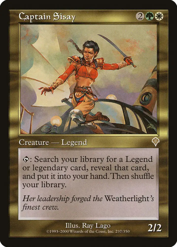 Captain Sisay [Invasion] - MTG Single