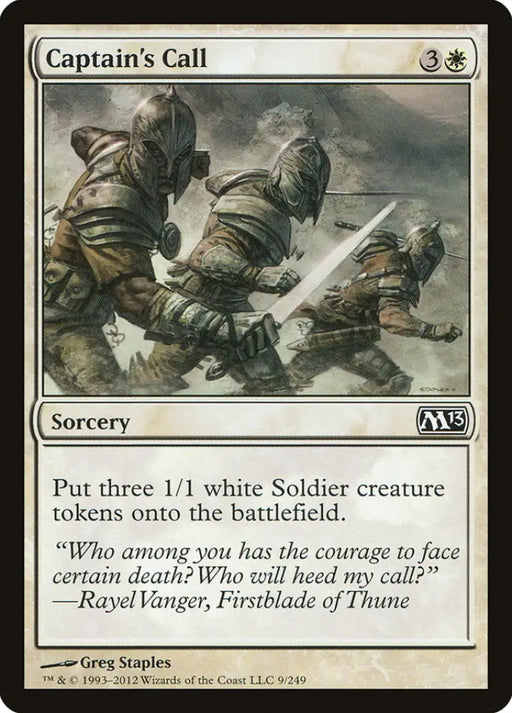 Captain’s Call [Magic 2013] - MTG Single