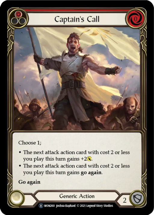 Captain’s Call (Red) [Monarch Unlimited] Unlimited Normal - Flesh And Blood Single