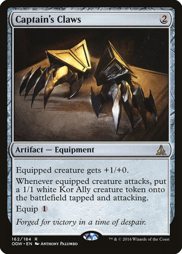 Captain’s Claws [Oath of the Gatewatch] - MTG Single