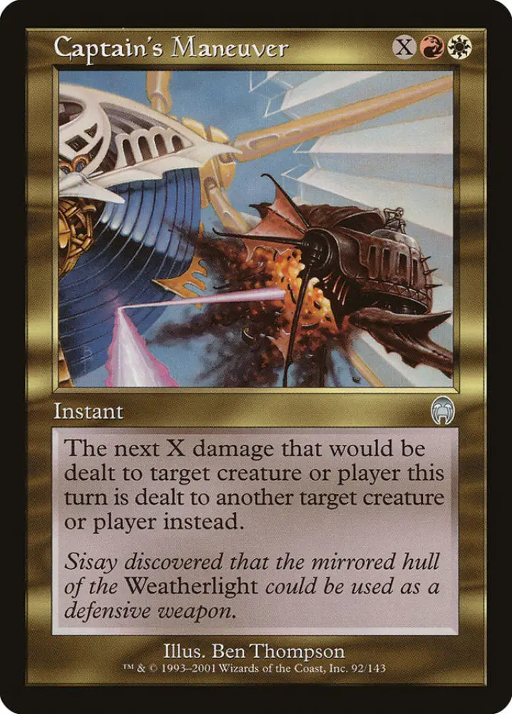 Captain’s Maneuver [Apocalypse] - MTG Single