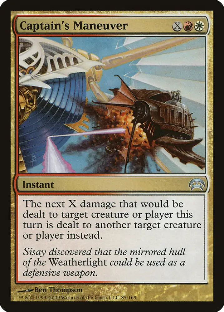 Captain’s Maneuver [Planechase] - MTG Single