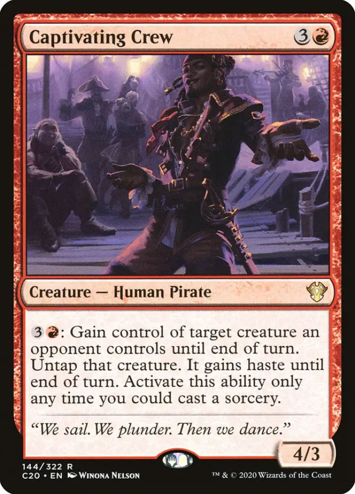 Captivating Crew [Commander 2020] - MTG Single