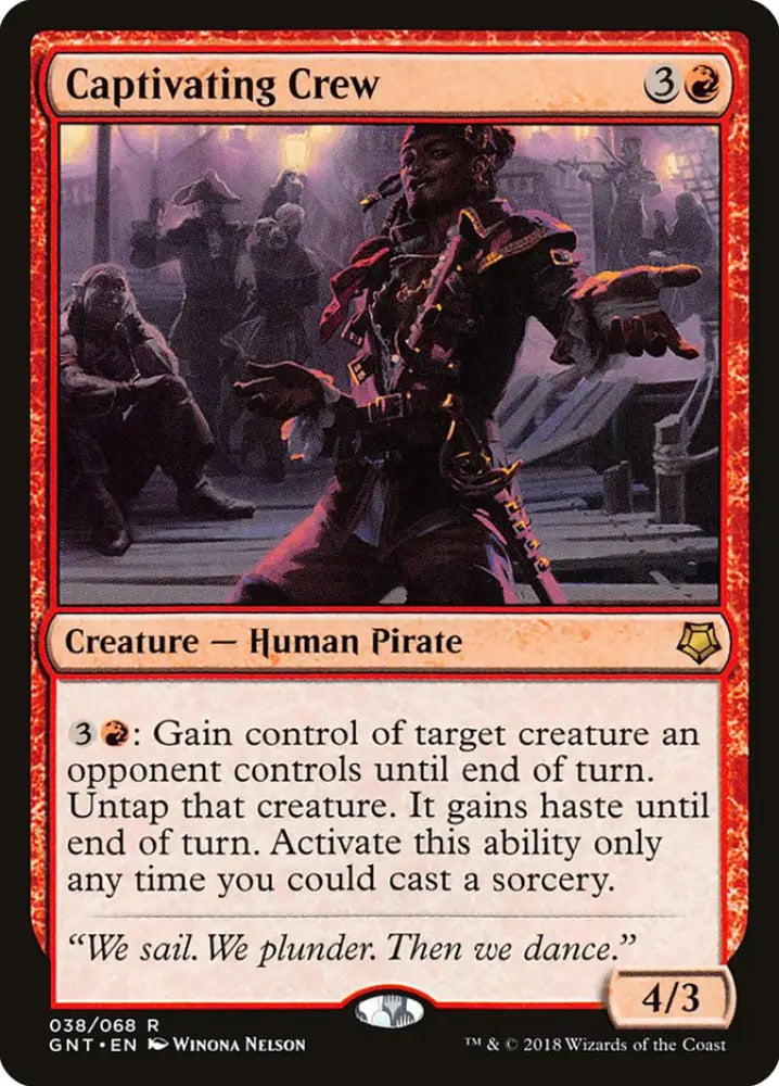 Captivating Crew [Game Night 2018] - MTG Single