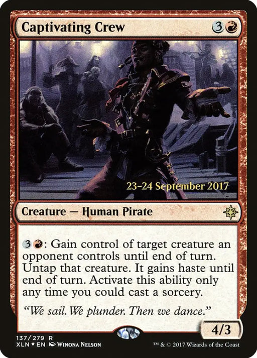 Captivating Crew [Ixalan Prerelease Promos] - MTG Single