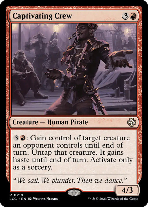 Captivating Crew [The Lost Caverns of Ixalan Commander] - MTG Single