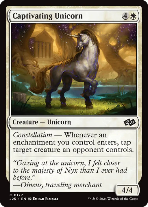 Captivating Unicorn [Foundations Jumpstart] - MTG Single