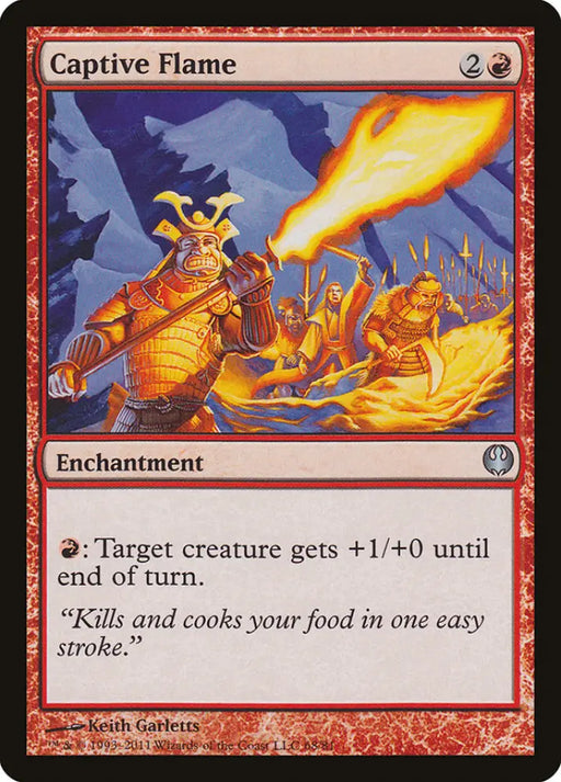 Captive Flame [Duel Decks: Knights vs. Dragons] - MTG Single