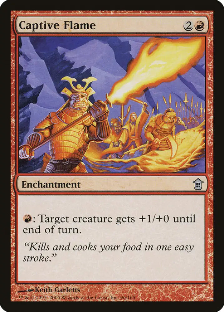Captive Flame [Saviors of Kamigawa] - MTG Single