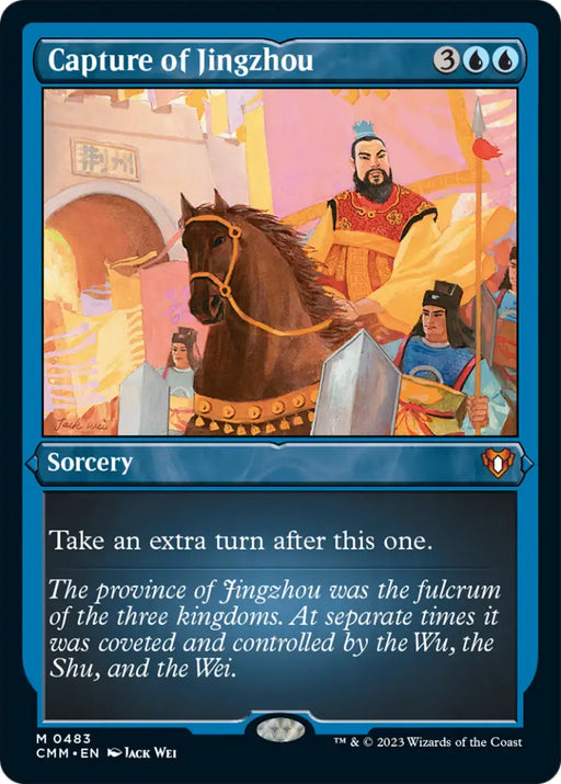 Capture of Jingzhou (Foil Etched) [Commander Masters] - MTG Single