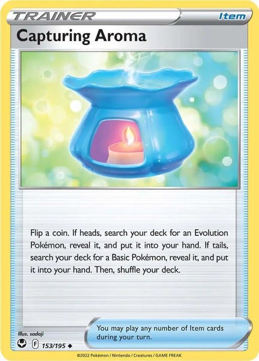 Capturing Aroma (153/195) [Sword & Shield: Silver Tempest] - Pokemon Single