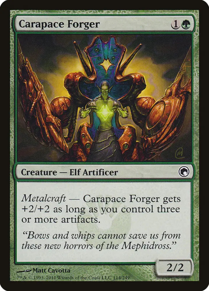 Carapace Forger [Scars of Mirrodin] - MTG Single