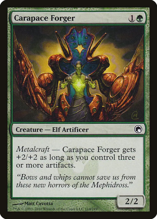 Carapace Forger [Scars of Mirrodin] - MTG Single
