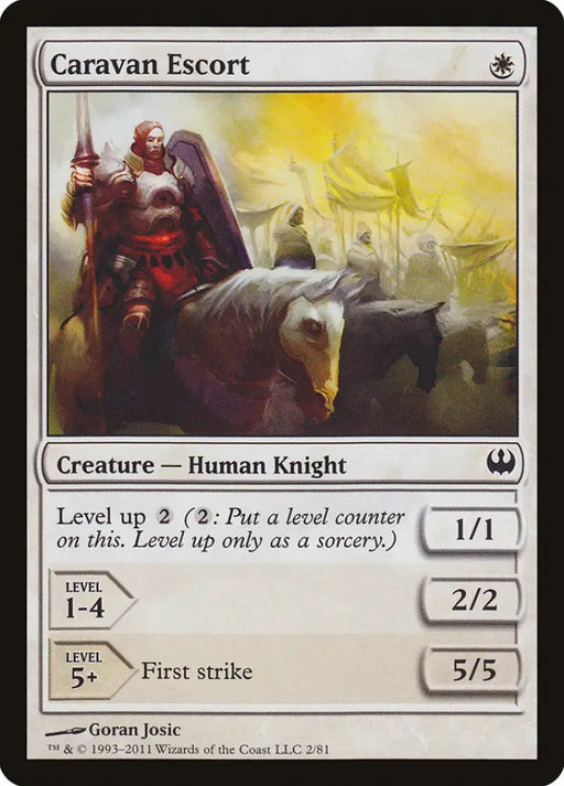 Caravan Escort [Duel Decks: Knights vs. Dragons] - MTG Single