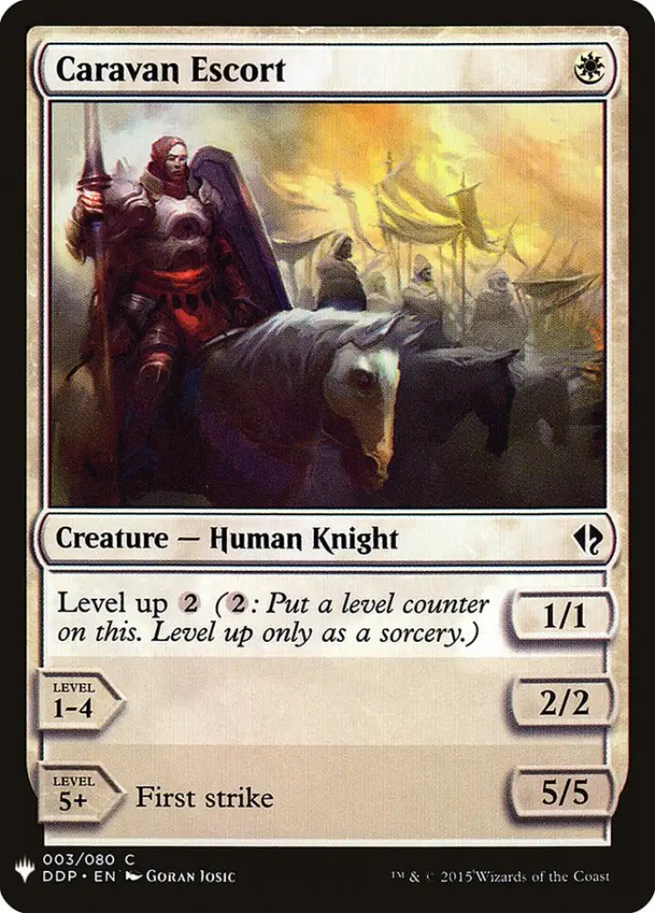 Caravan Escort [Mystery Booster] - MTG Single