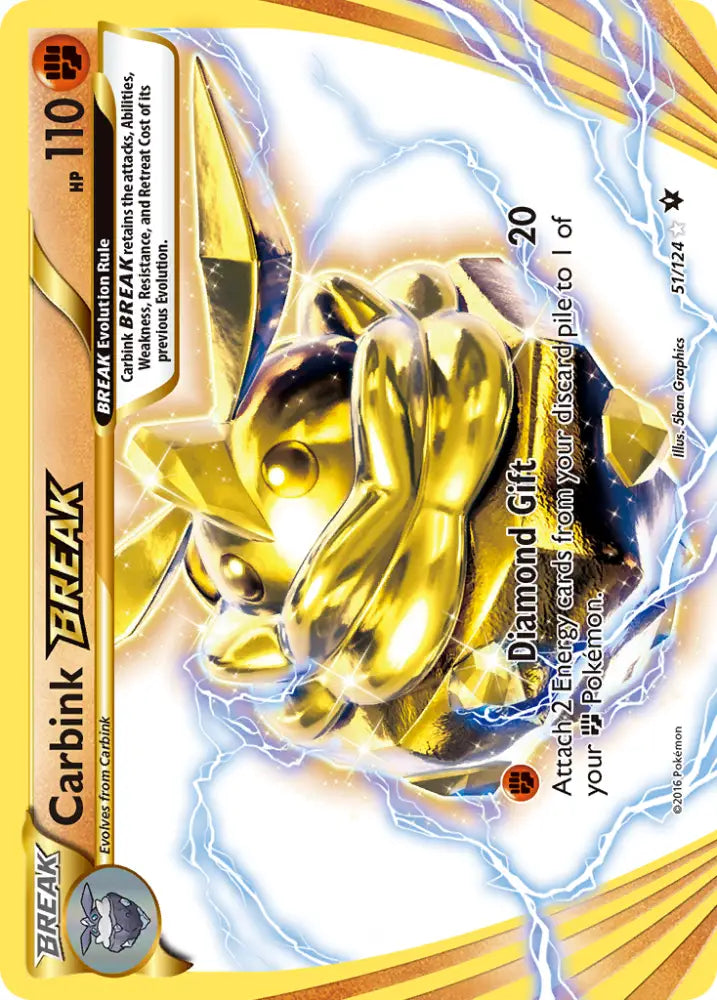 Carbink BREAK (51/124) [XY: Fates Collide] - Pokemon Single