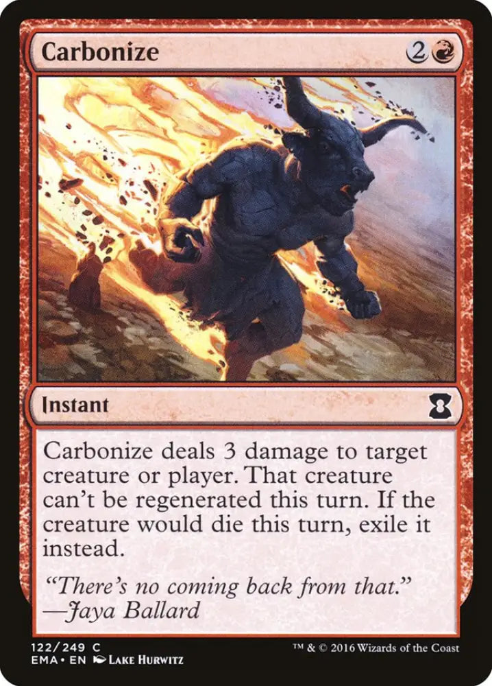 Carbonize [Eternal Masters] - MTG Single