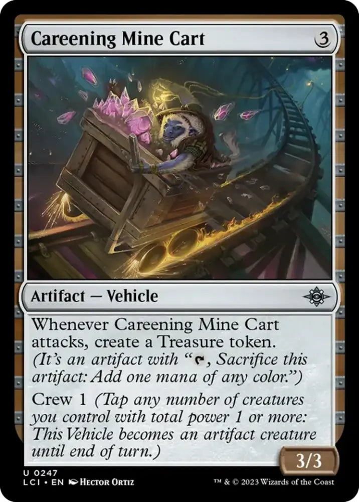 Careening Mine Cart [The Lost Caverns of Ixalan] - MTG Single