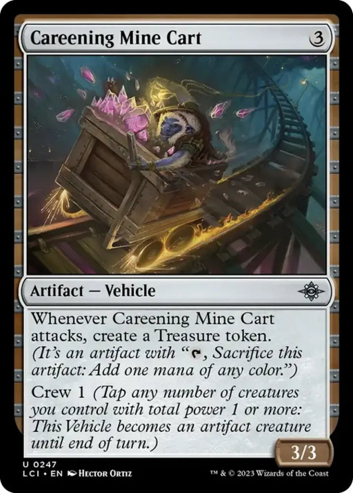 Careening Mine Cart [The Lost Caverns of Ixalan] - MTG Single